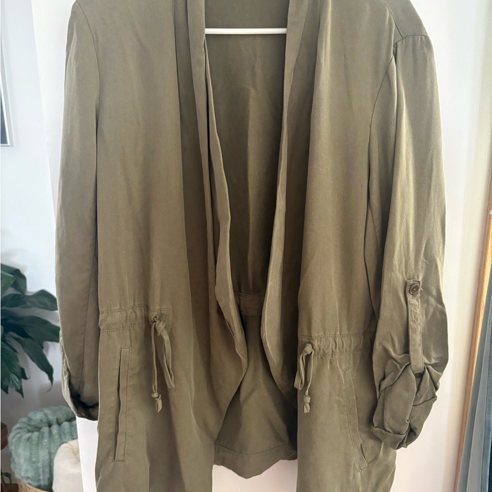 Babaton (Aritzia) Green Utility Jacket